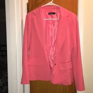 Coral blazer